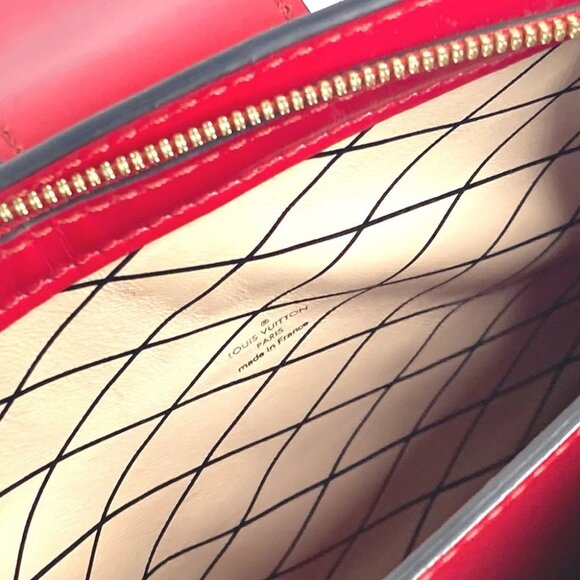 LOUIS VUITTON M54181 MonogramVernis Petite Mar Clutch 2WAY Shoulder Bag - Picture 8 of 14